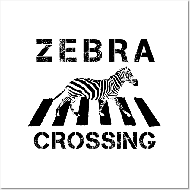 Zebra Crossing Wall Art by MotionEmotion